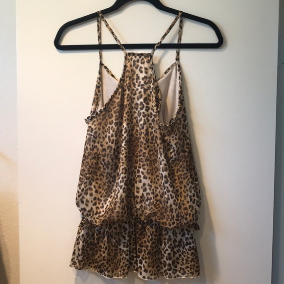 Leopard Rouched Blouse C2 - Picture 4 of 4